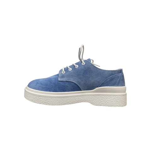 Jonathan D Ray Lace Up Sneaker Denim