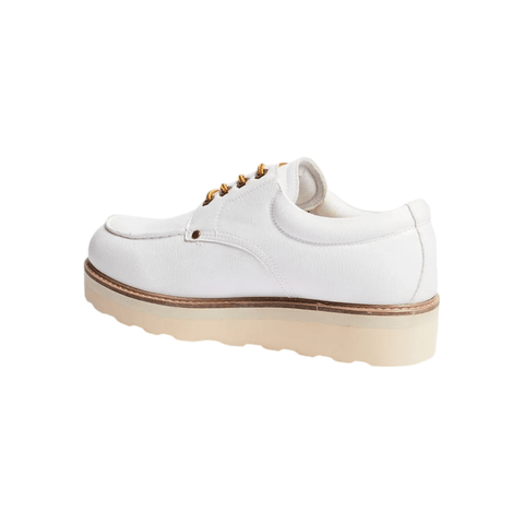 Jonathan D Landon Lace Up Sneaker White