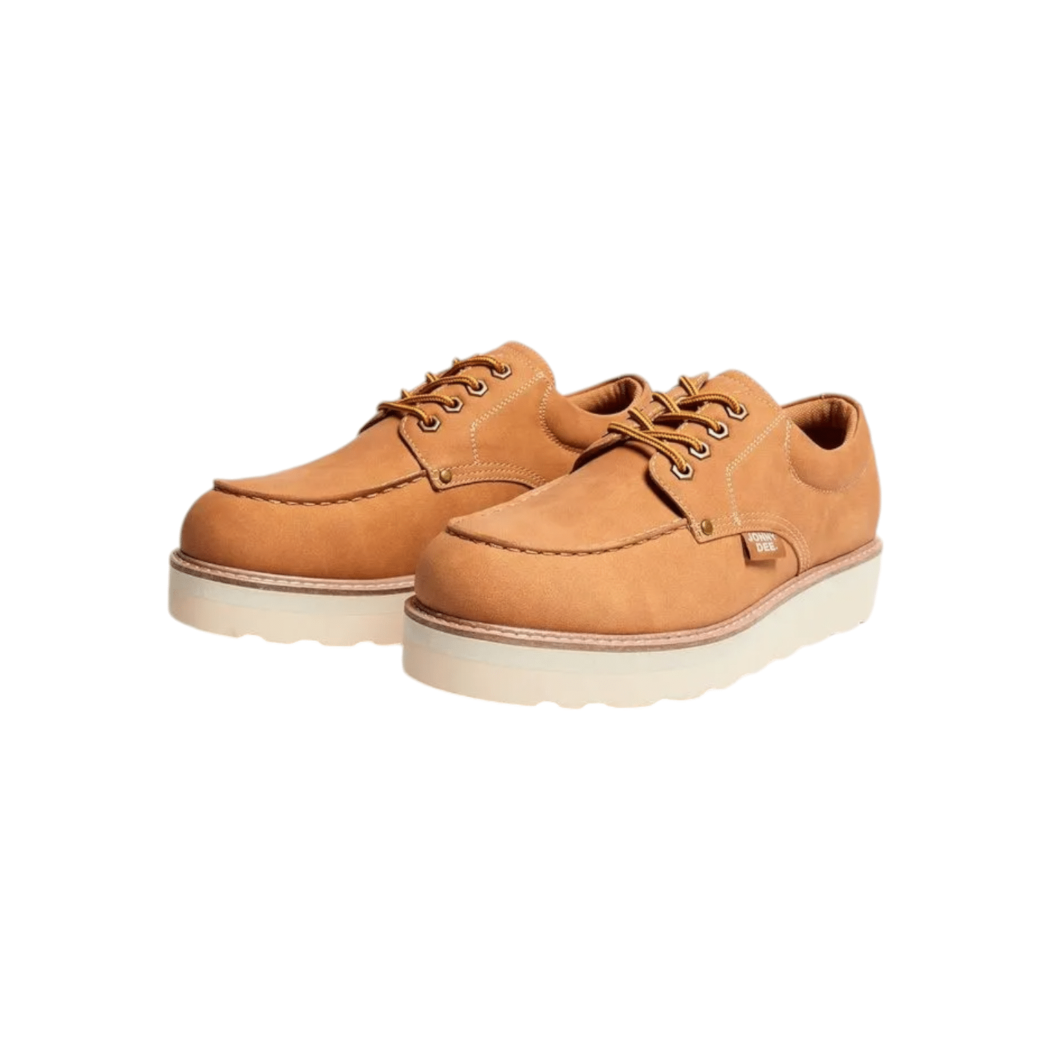 Jonathan D Landon Lace Up Sneaker Camel Brown