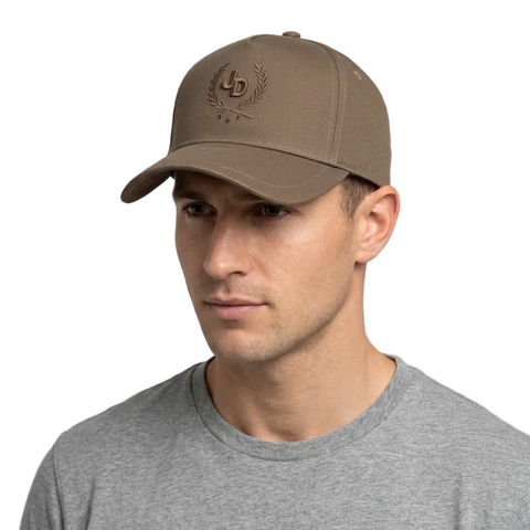 Jonathan D Vic Peak Brown Cap