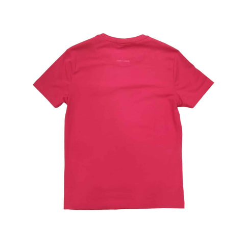 Enrico Coveri T-Shirt Small Chest Logo Red