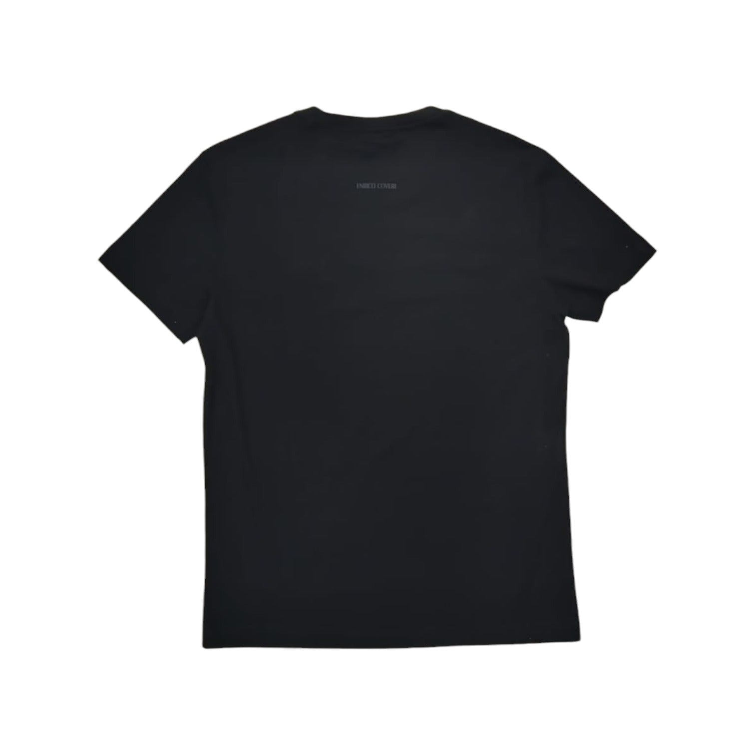 Enrico Coveri T-Shirt Small Chest Logo Black