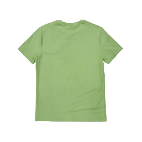 Enrico Coveri T-Shirt Small Chest Logo Lime Green