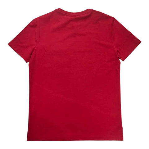 Enrico Coveri T-shirt Button Pocket Logo Red