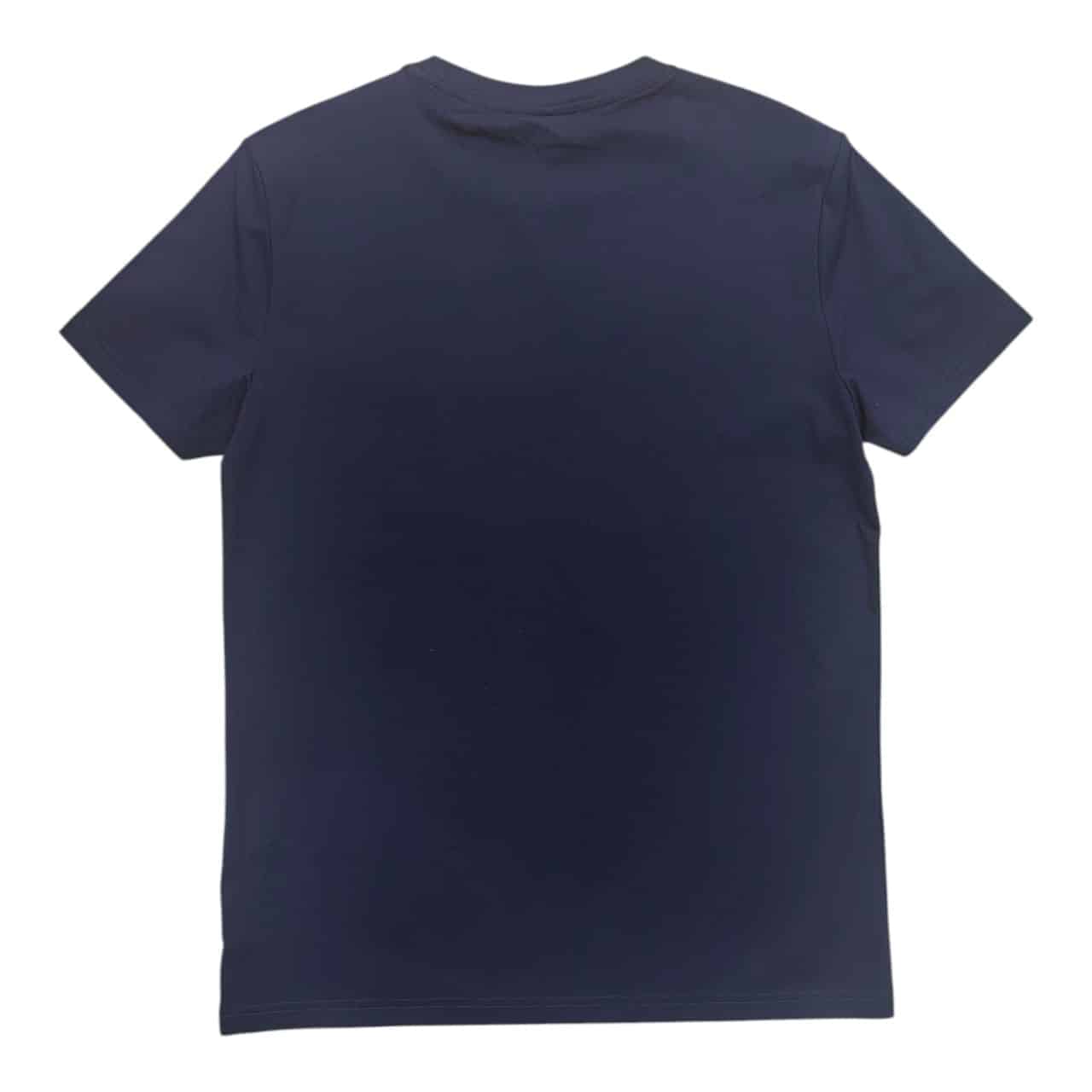 Enrico Coveri T-shirt Button Pocket Logo Navy