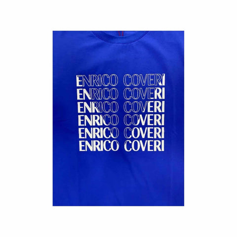 Enrico Coveri Block Print Royal