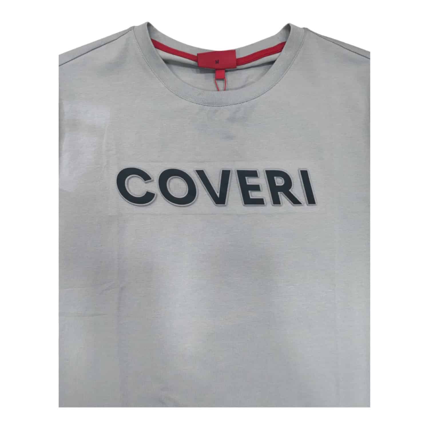 Enrico Coveri T-shirt 3D Stand Out Logo Grey
