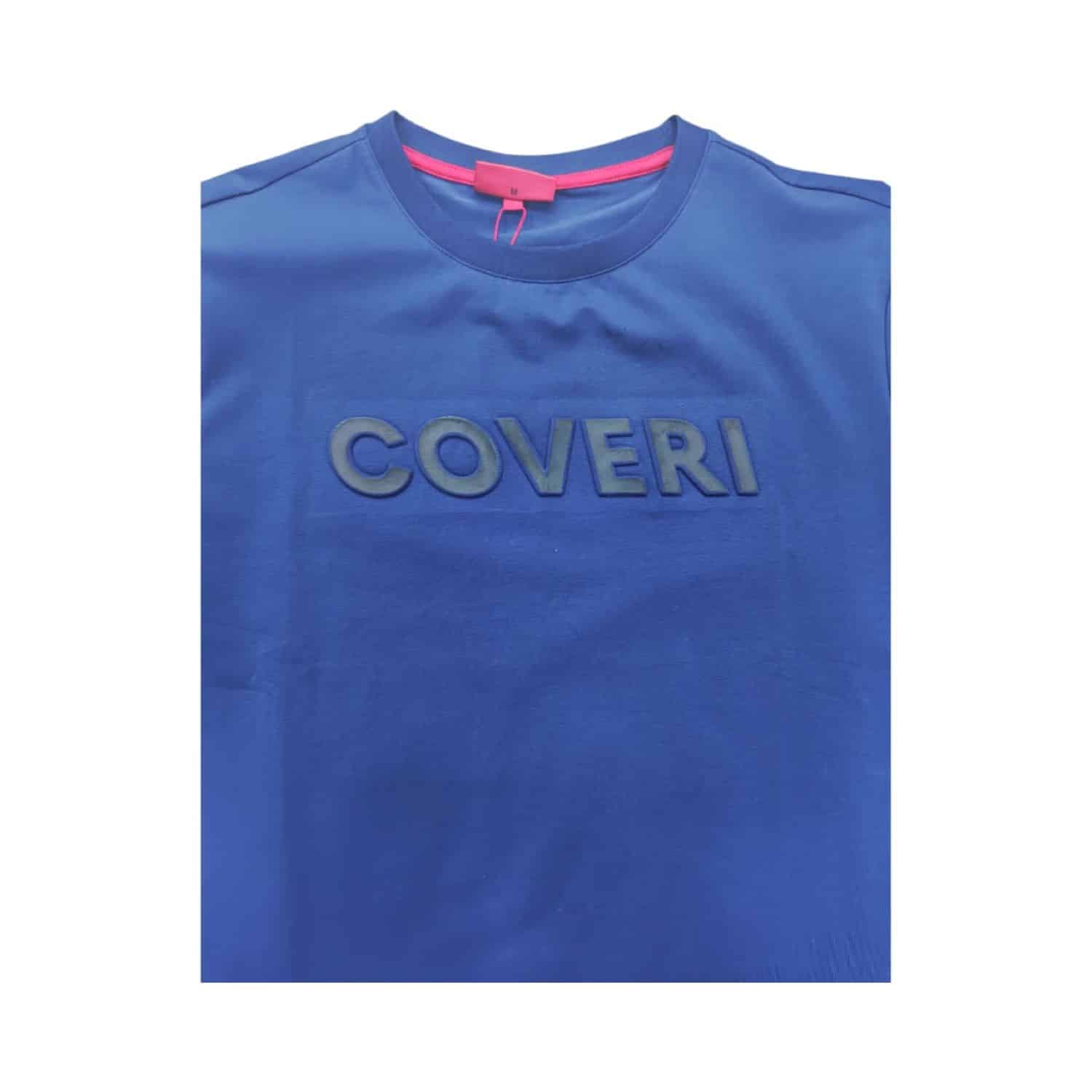Enrico Coveri T-shirt 3D Stand Out Logo Dark Blue