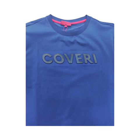 Enrico Coveri T-shirt 3D Stand Out Logo Dark Blue