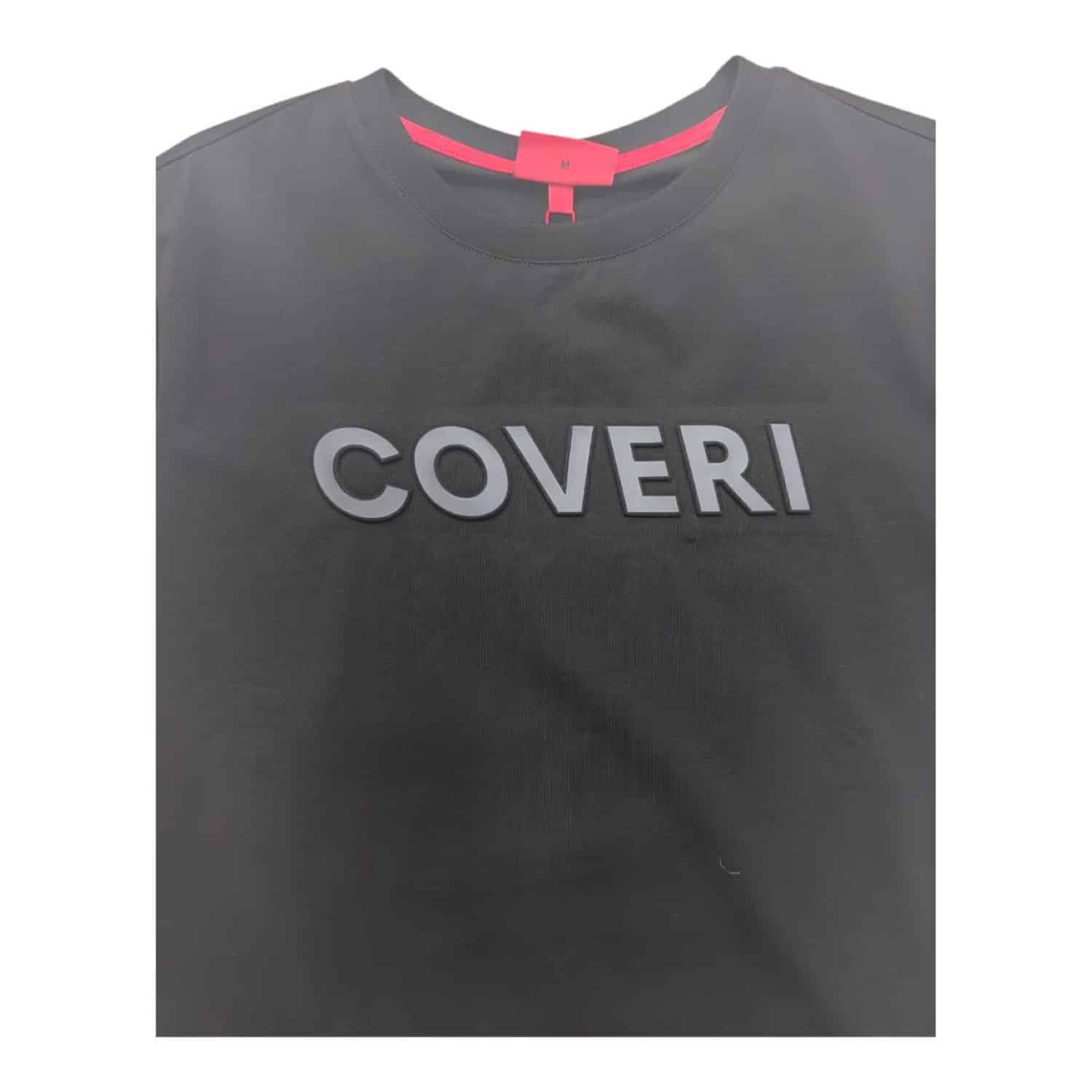 Enrico Coveri T-shirt 3D Stand Out Logo Black