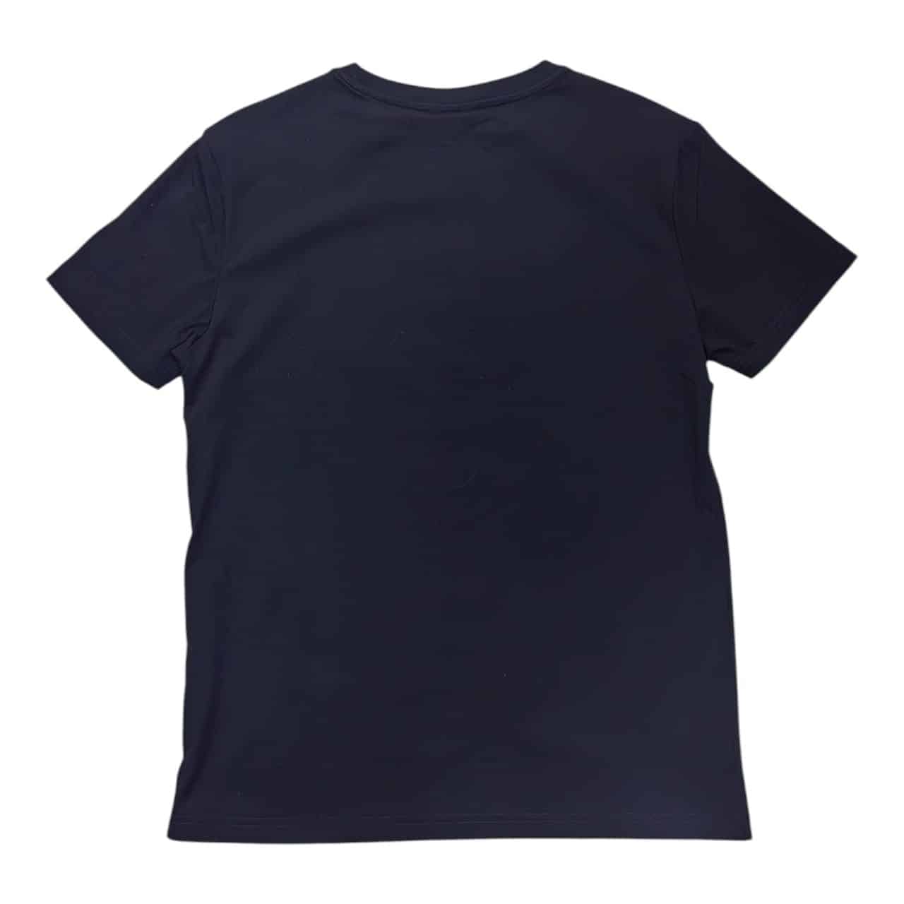 Enrico Coveri T-shirt Center Stitched Logo Black
