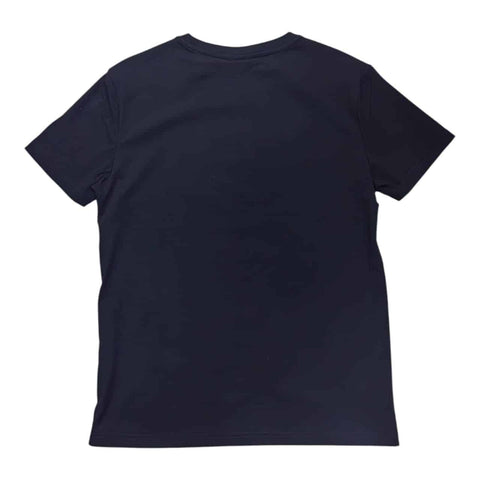 Enrico Coveri T-shirt Center Stitched Logo Black