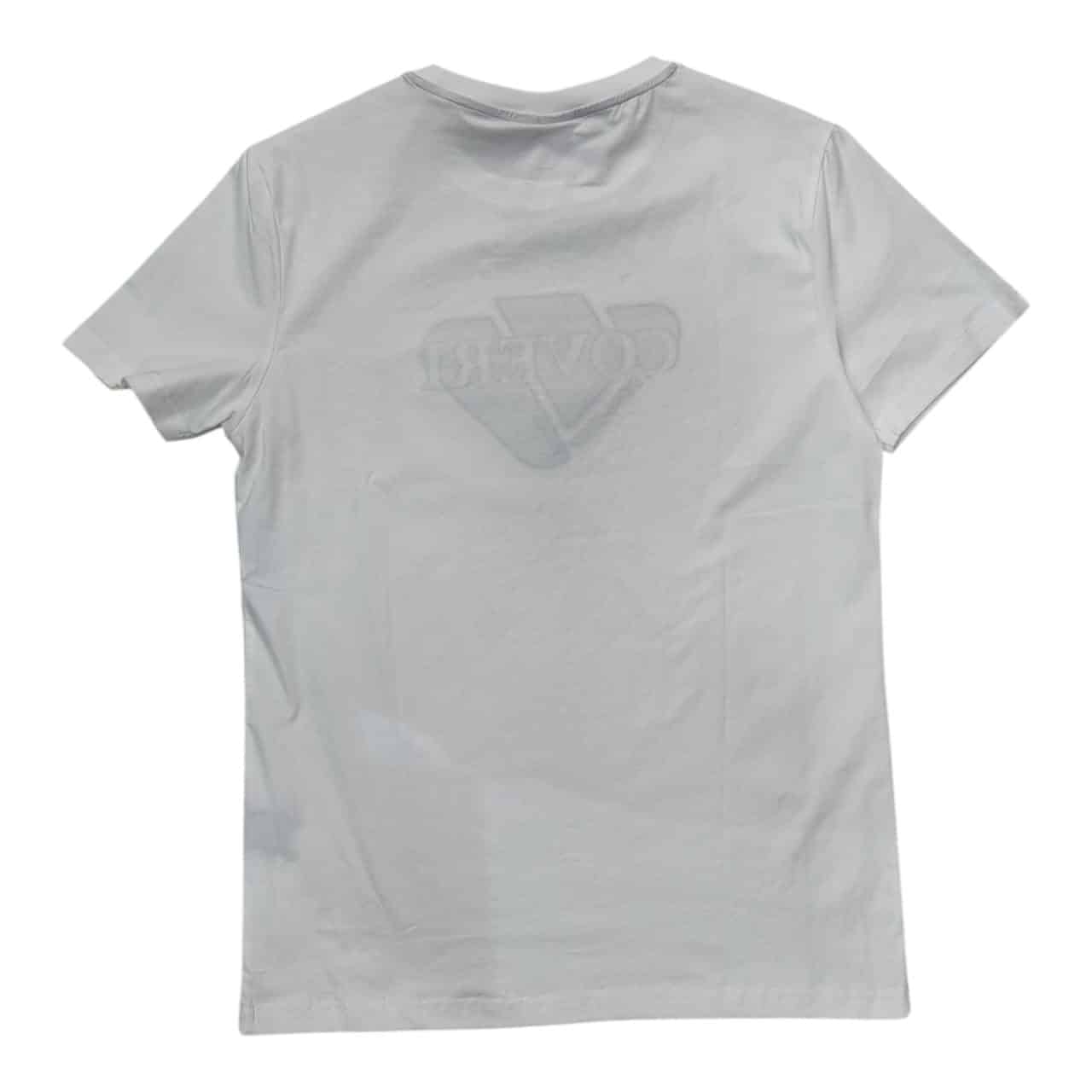 Enrico Coveri T-shirt Center Stitched Logo White