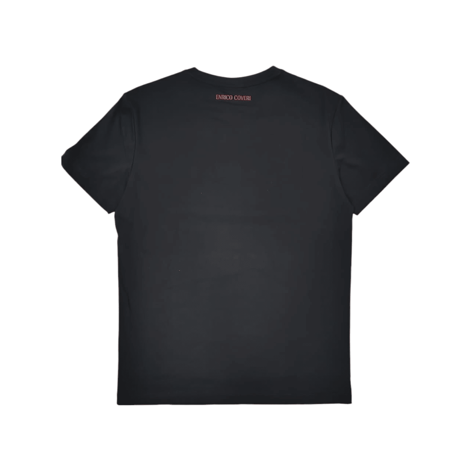 Enrico Coveri 3D Stitch Logo T-Shirt Black/Red