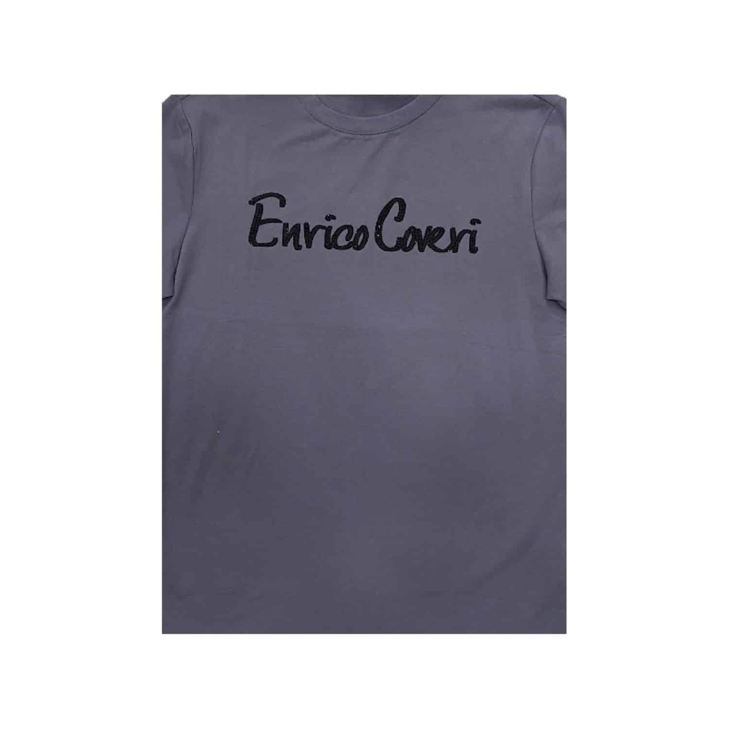 Enrico Coveri T-shirt Stud Print Grey