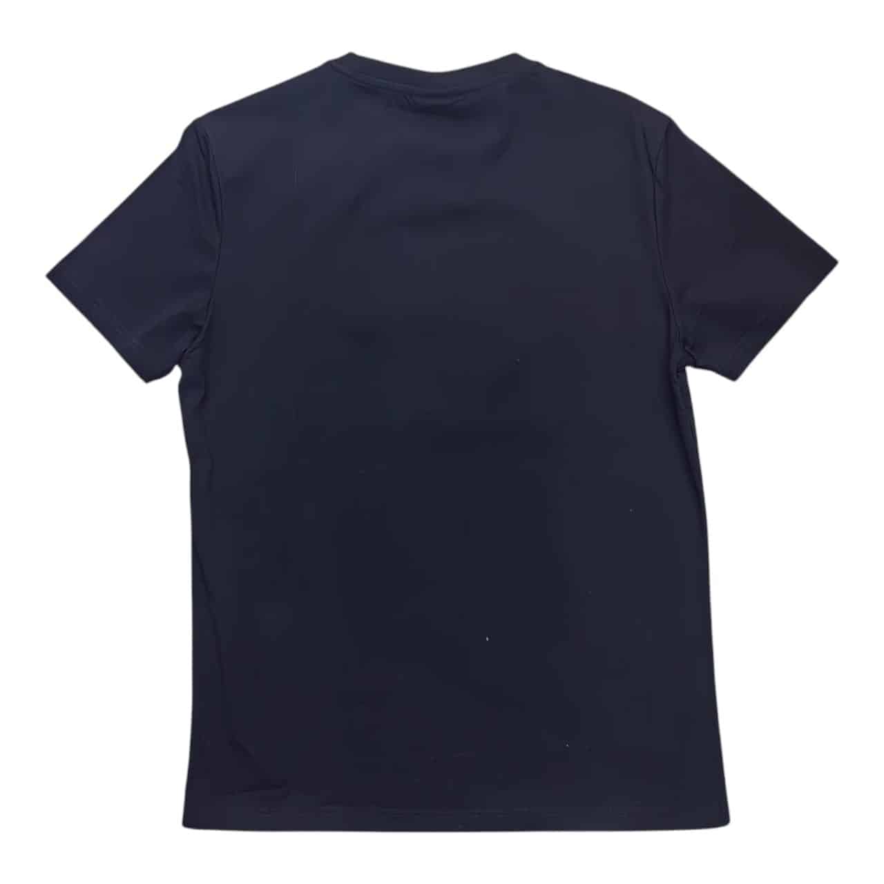 Enrico Coveri T-shirt Geometric Center Logo Black