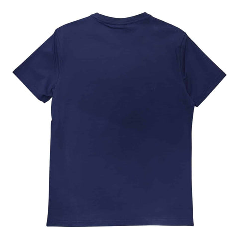 Enrico Coveri T-shirt Geometric Center Logo Navy