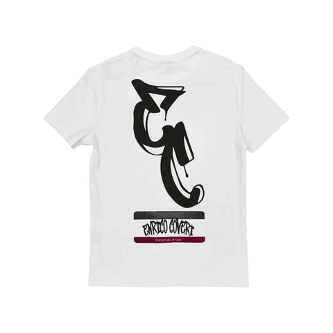 Enrico Coveri T-shirt Back Print White