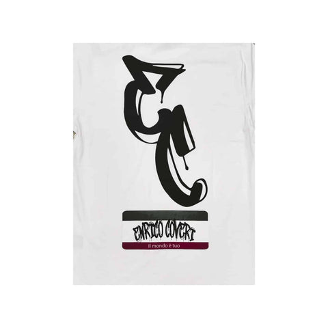 Enrico Coveri T-shirt Back Print White