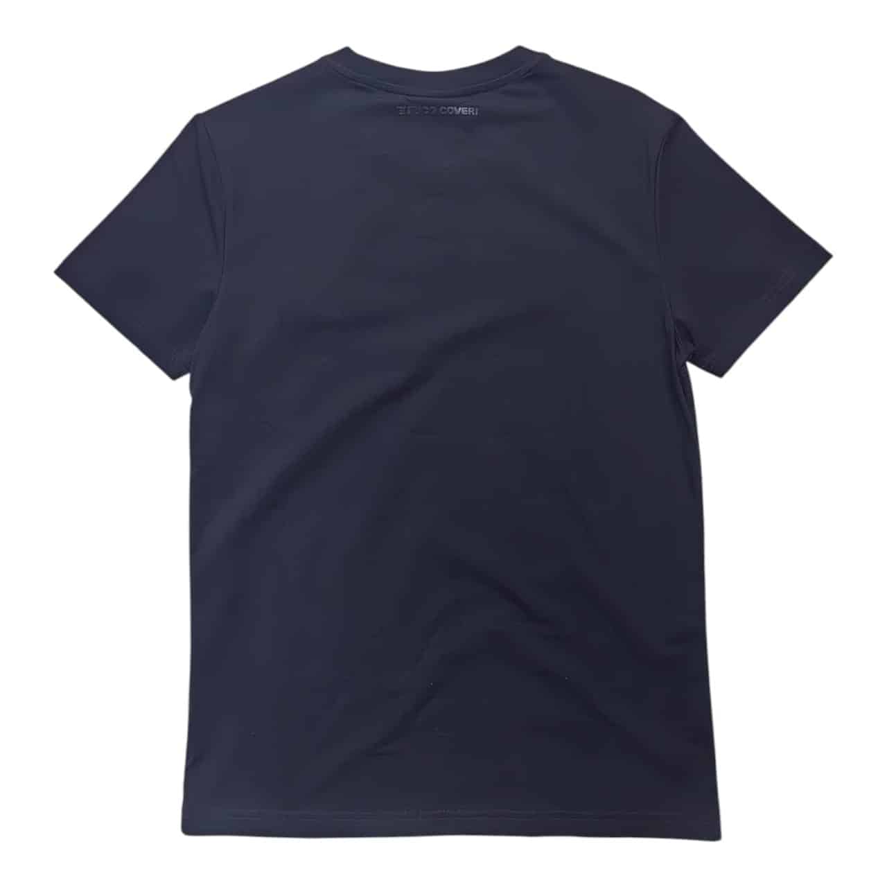 Enrico Coveri T-shirt Rubber Logo Black