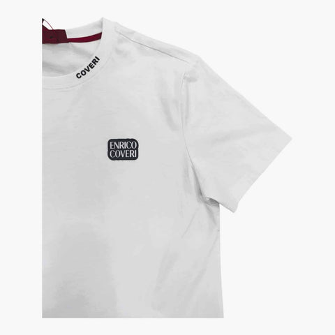Enrico Coveri T-shirt Silicone Logo White