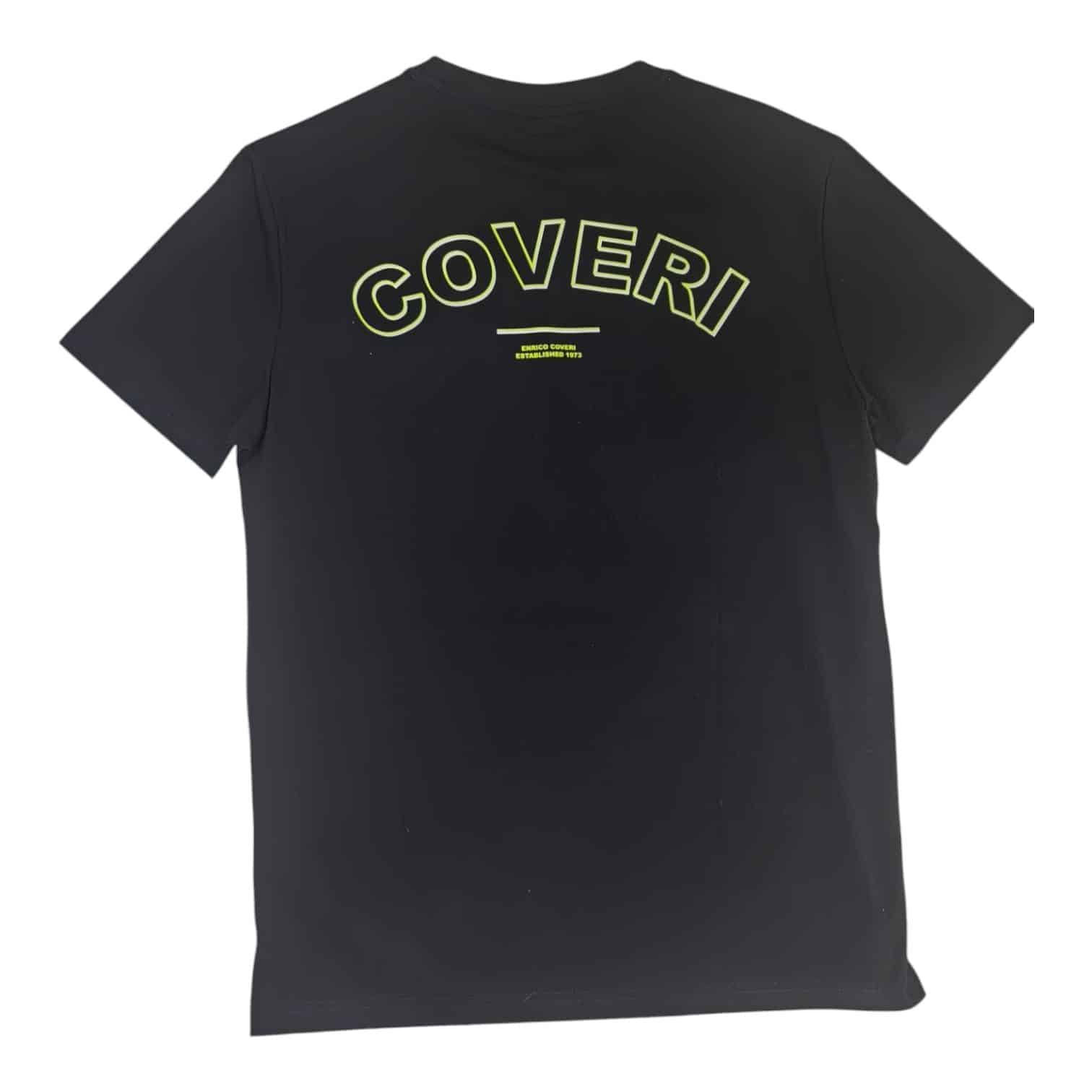 Enrico Coveri Mini Metal Logo T-Shirt Black