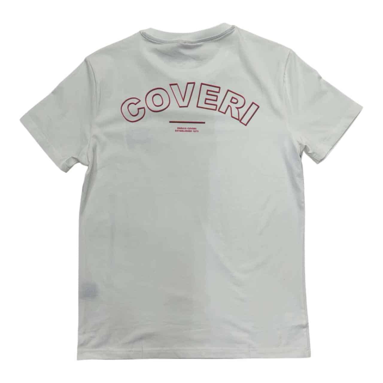 Enrico Coveri T-shirt Mini Metal Logo White
