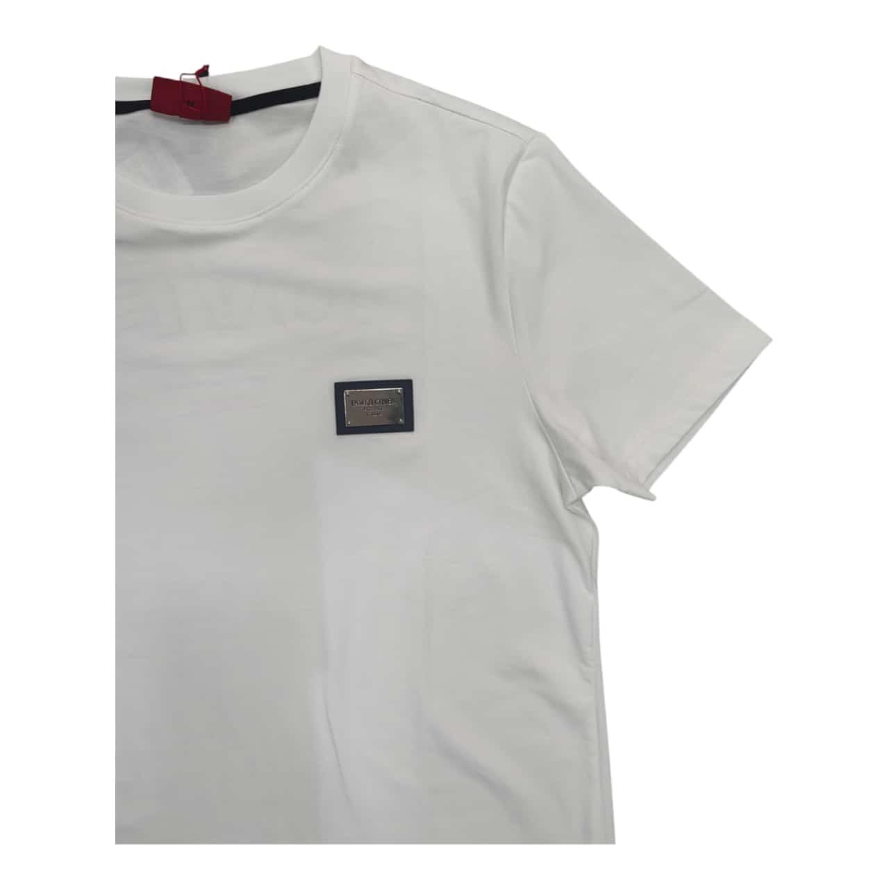 Enrico Coveri T-shirt Mini Metal Logo White