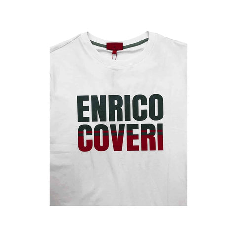 Enrico Coveri T-Shirt Double Logo White