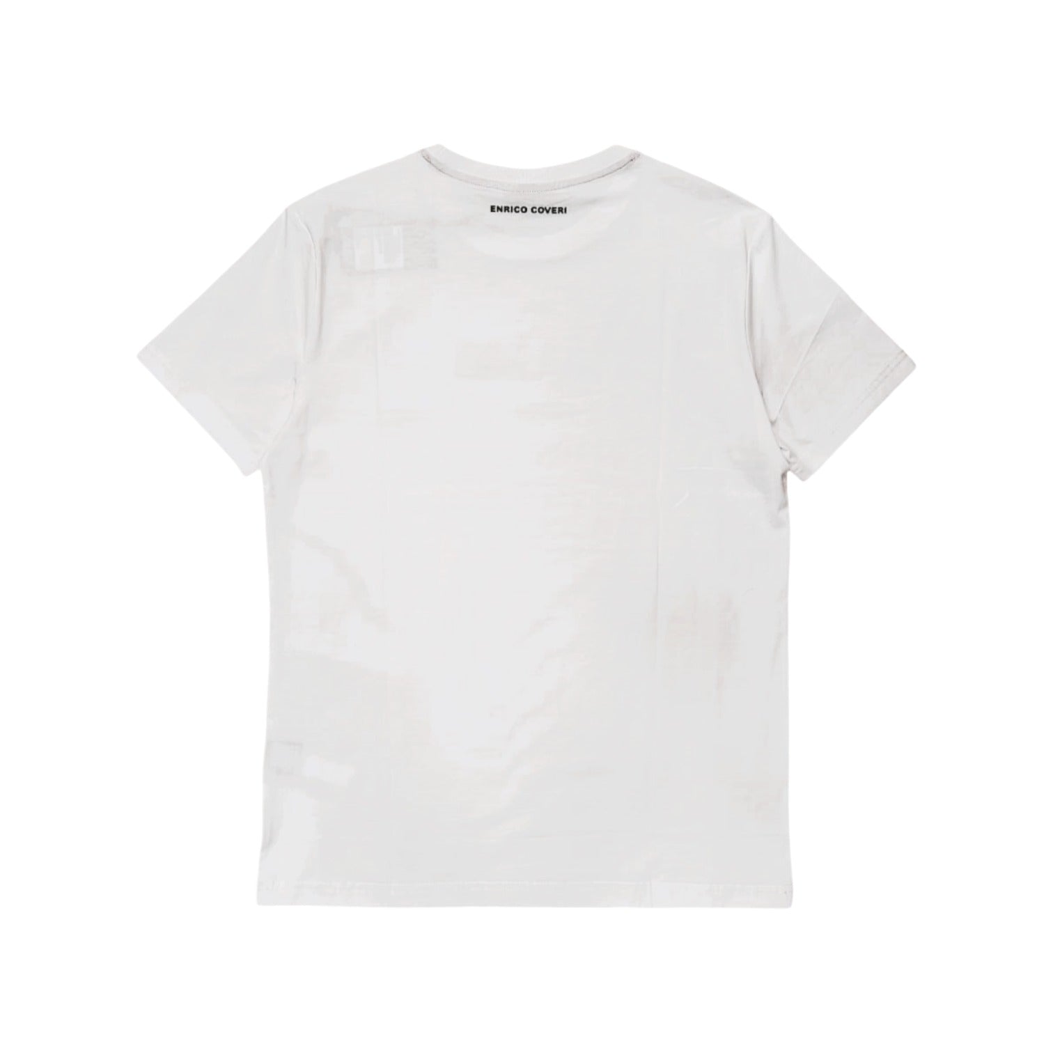 Enrico Coveri T-Shirt Graphic Dot Print White