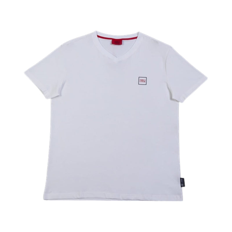 Enrico Coveri T-Shirt v-Neck White