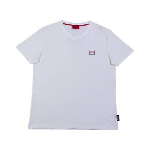 Enrico Coveri T-Shirt v-Neck White