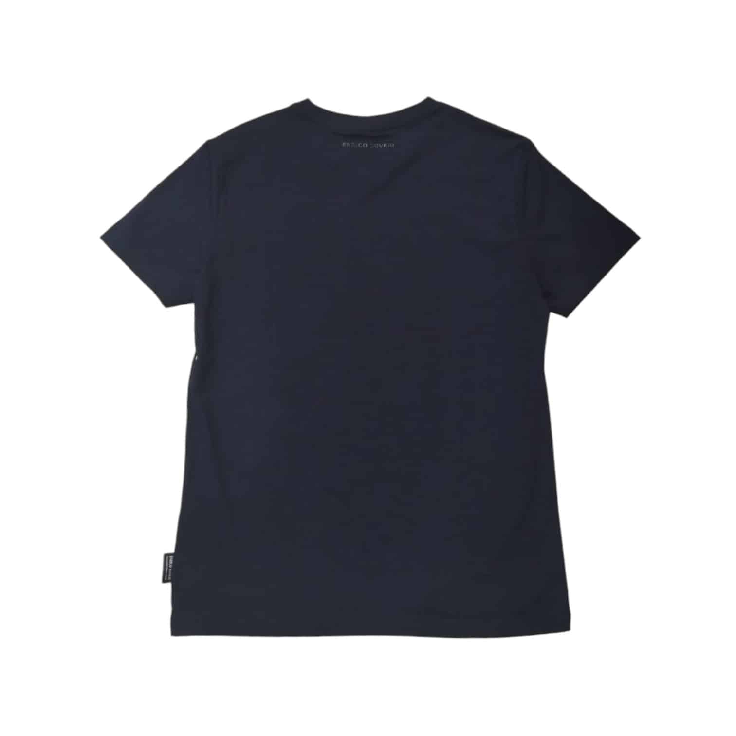 Enrico Coveri T-Shirt Graphic Dot Print Navy