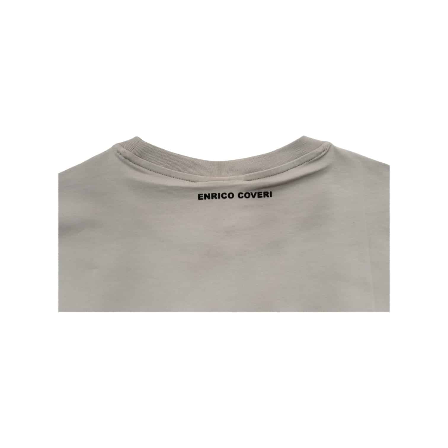 Enrico Coveri T-Shirt Stud Print Stone