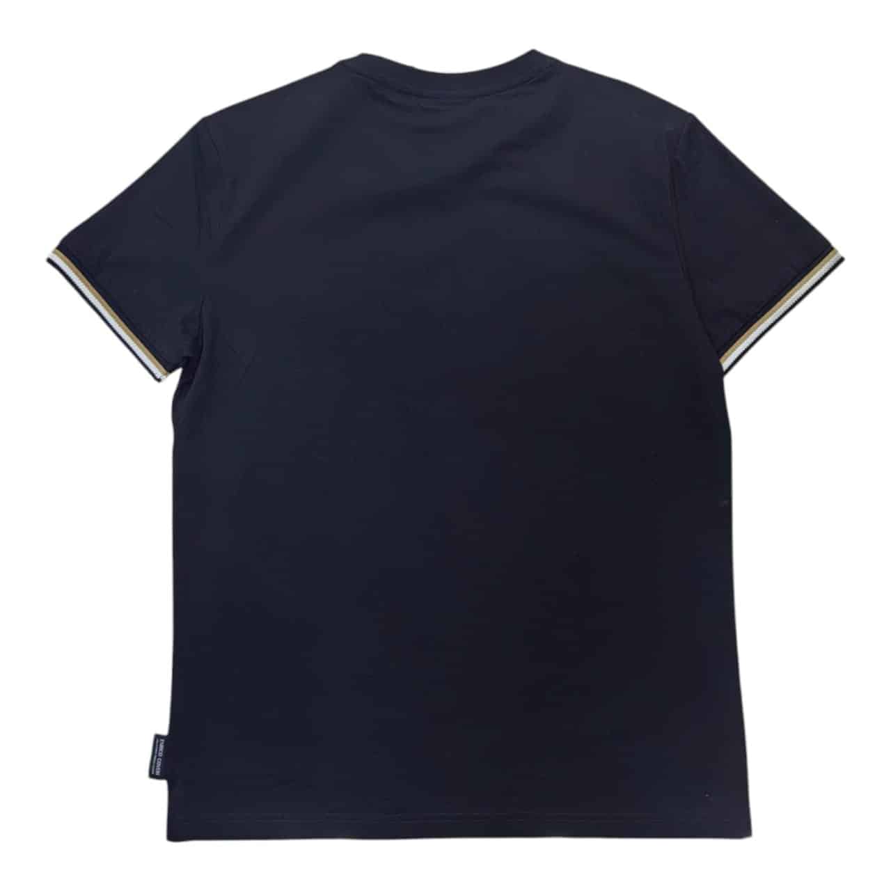 Enrico Coveri T-shirt Striped Sleeve Black