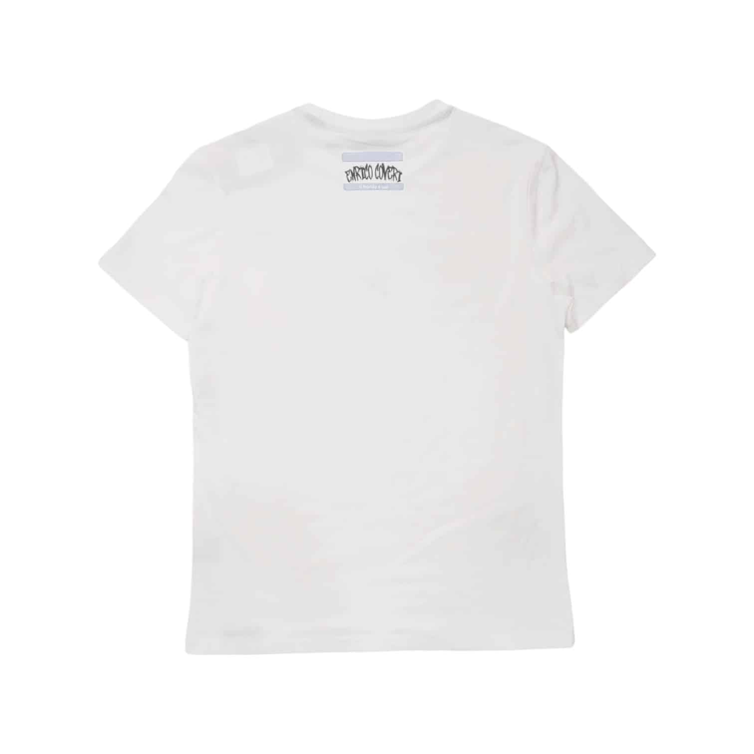 Enrico Coveri T-Shirt Graphic Star Logo White