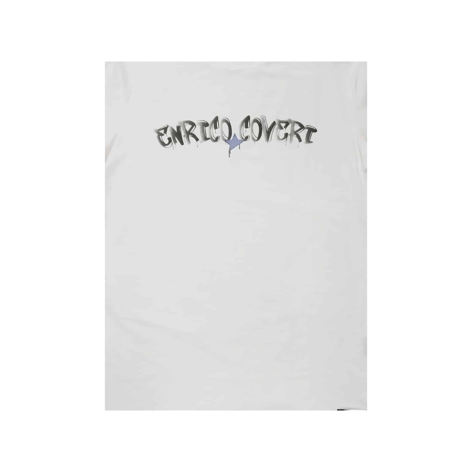Enrico Coveri T-Shirt Graphic Star Logo White