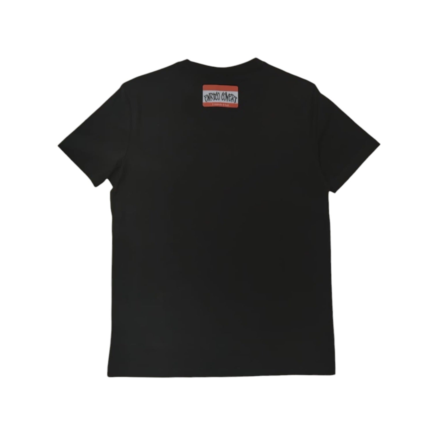 Enrico Coveri T-Shirt Graphic Star Logo Black