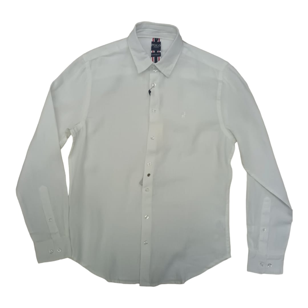 Polo Linen Ls Shirt