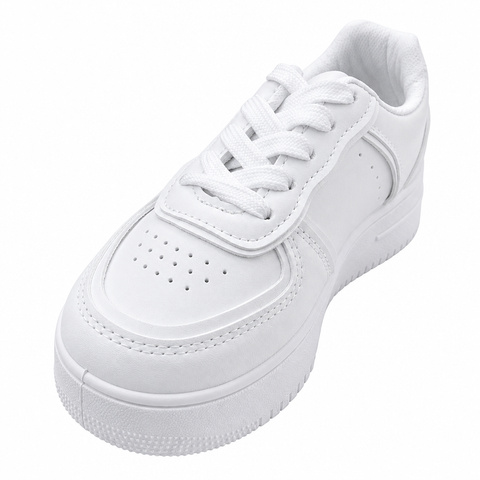 Pierre Cardin Kids Addison Sneaker White