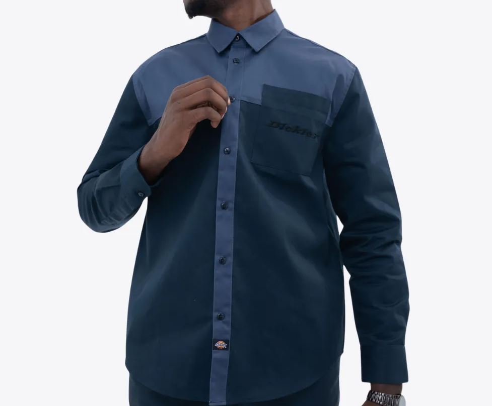 Dickies Melbourne Two Tone Ls Shirt