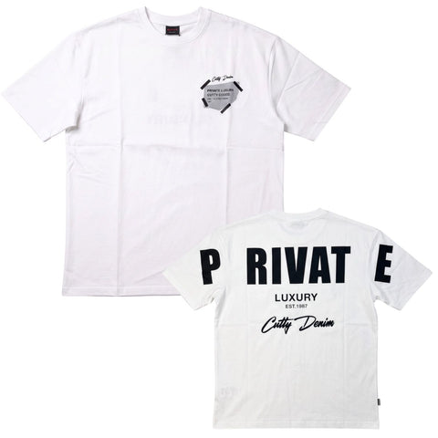 Cutty T-Shirt Private White