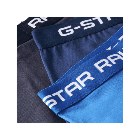G Star Classic Trunks 3-Pk Multi Blue