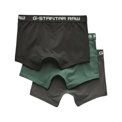 G Star Classic Trunks 3-Pk Multi Green