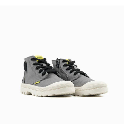Palladium Kids Pk11 Pampa Hi Grey