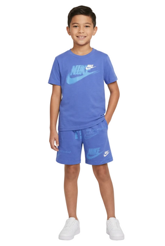 Nike Kids Shorts Set Nkn Club Energy Comet Blue