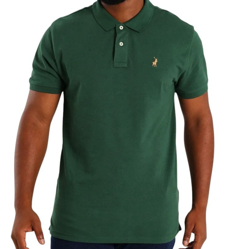 Polo Golfer Essential Pique Green