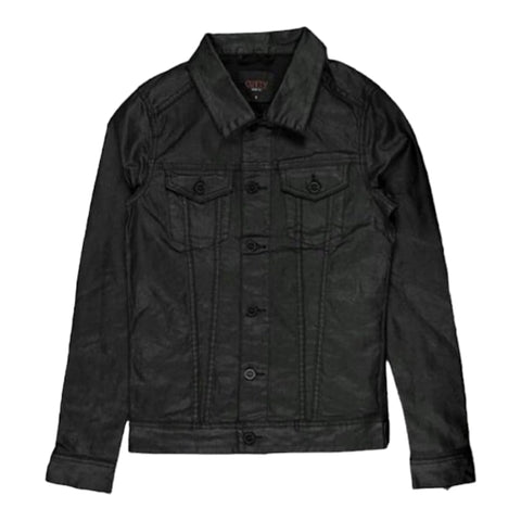 Cutty Wax Denim Jacket Wade Black