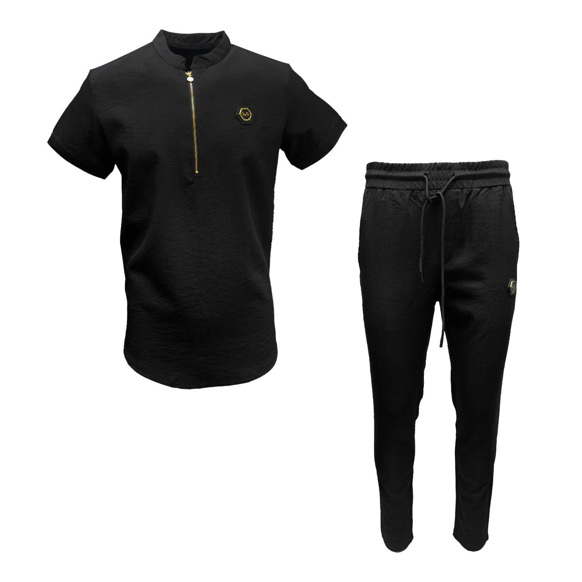 Vialli Tracksuit Igliss/Lly Linen Black