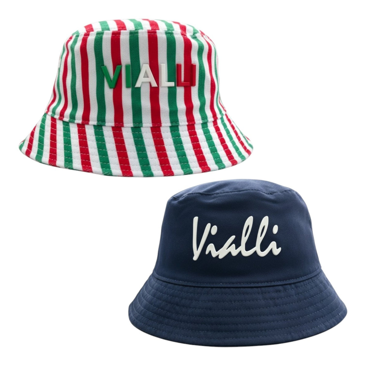 Vialli Bucket Hat Jumperoomie Reversible Multi